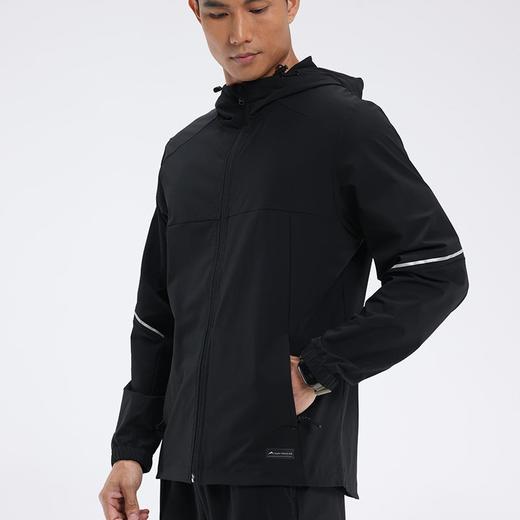 跃牌【跃LEAP-ACTIVE】系列 户外野营冲锋衣男防水连帽运动夹克外套D42182 商品图3