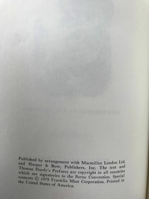 限量版！托马斯·哈代《还乡》 配多幅经典插图 豪华皮装大32开 商品图4