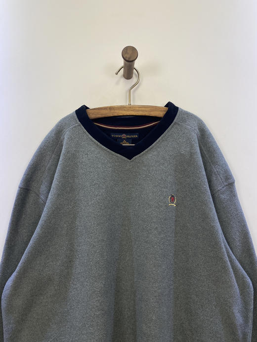 90年代 Vintage Tommy Hilfiger GOLF 高尔夫系列 加拿大制 抓绒 _SLSS(XL) 商品图1