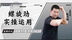 【10月17日】螺旋劲实操运用—功夫课堂
