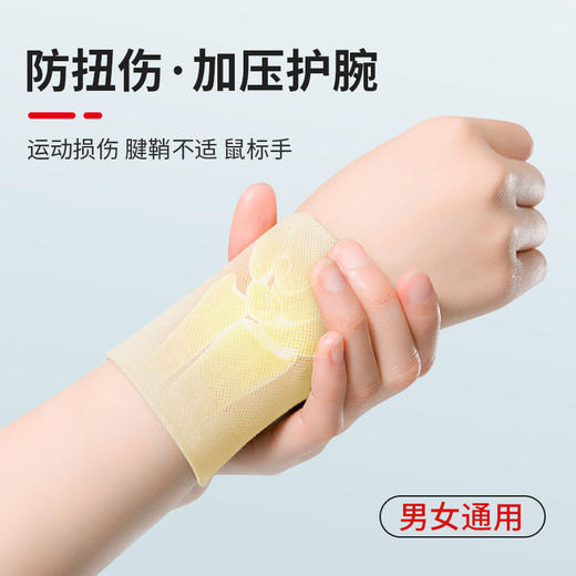 日本护腕防扭伤腱鞘女男关节妈妈手腕疼劳损羽毛球运动护腕吸汗 商品图1