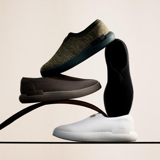 商业大佬 明星都爱穿！！【一字鞋/自在鞋】良士善行新中式老北京布鞋 男士透气网面软底一脚蹬男鞋 商品图3