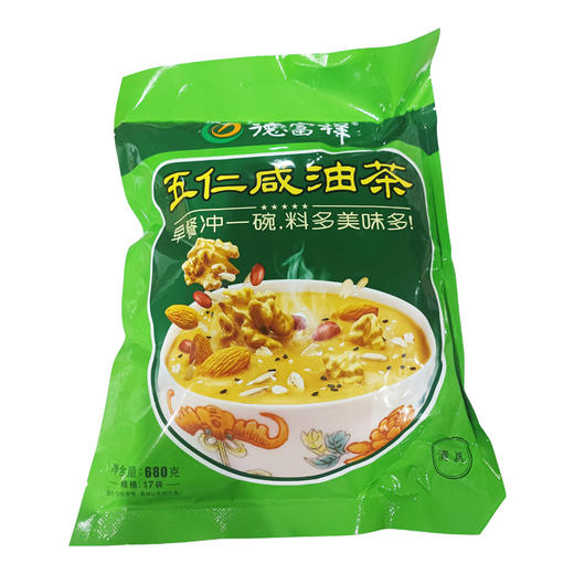 德富祥五仁咸油茶680g 商品图0