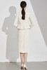 艾尚臣米色小香风套装洋气减龄秋季新款女装收腰显瘦职场两件套裙 商品缩略图9