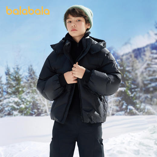【CHENPENG联名】巴拉巴拉童装冬季羽绒服男童女童鹅绒保暖外套潮 商品图1