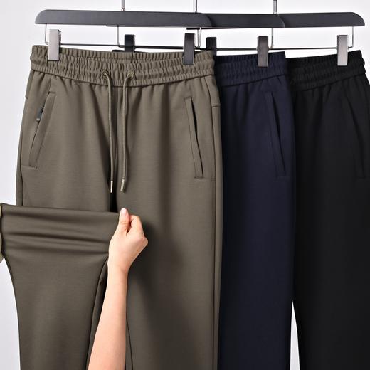 【DK】大依优型大码松紧腰直口束口休闲运动裤卫裤休闲裤加肥加大运动长裤胖子裤子 商品图2