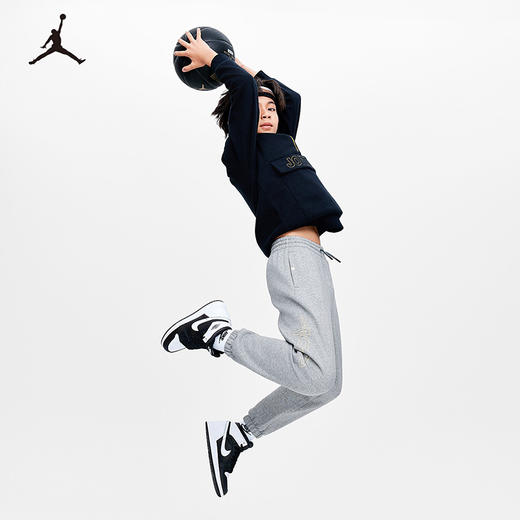 JORDAN 冬 大童小童婴童 针织长裤 JDB-F7C801 商品图10