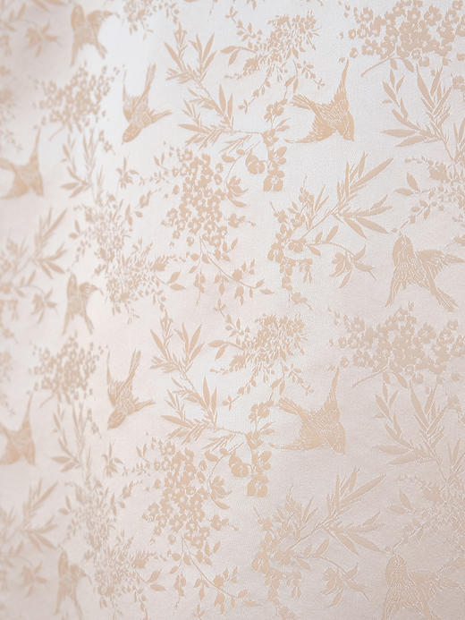 盛唐牡丹| 荷花白喜鹊纹花蕾缎马甲 商品图8