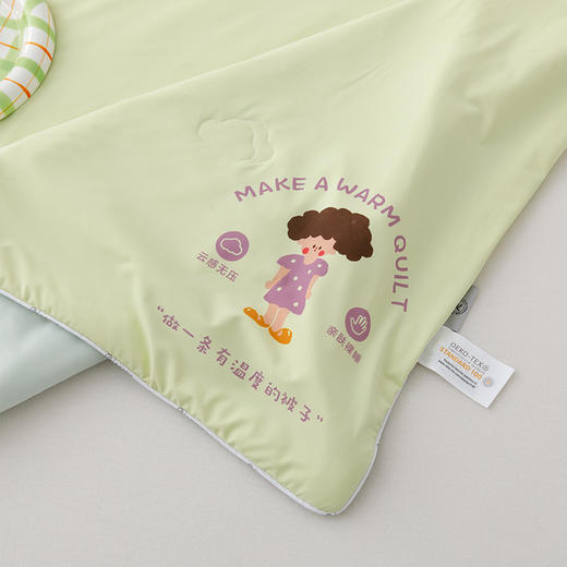 【换季清仓】顶柔棉花糖雪糍双面控温被2.0|A面清凉舒爽，B面软糯温暖 商品图5