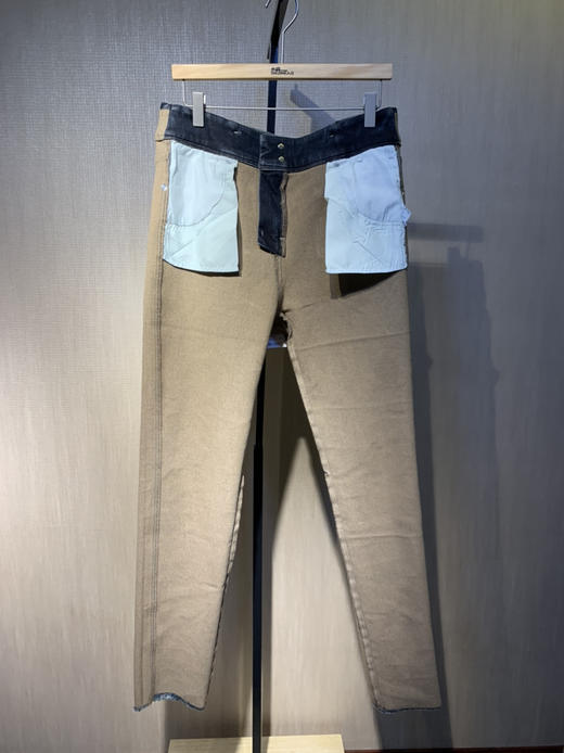 【超显瘦高弹加绒】水淼2024冬新款柔软高弹百搭显瘦加绒小脚牛仔裤9359 商品图3