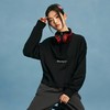 1F【Champion】冠军刺绣草写logo半拉链休闲卫衣 商品缩略图3