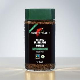 哈根山脱咖啡因速溶咖啡 100g/瓶