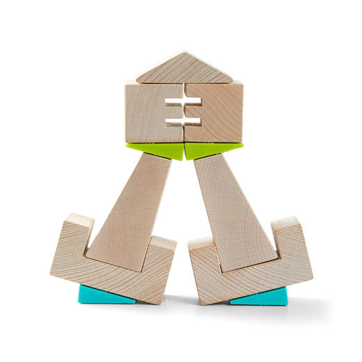 德国 HABA 积木 弯曲的塔 适合年龄3岁+ 306792 商品图5