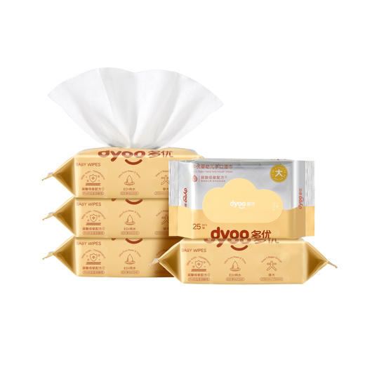 多优婴儿手口湿巾25片*5包（新旧包装更替中，随机发货） 商品图7