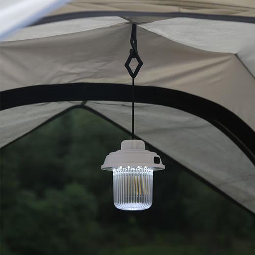 徽羚羊  露营小灯笼挂钩提灯  充电款  白色  HLY-LYD-23003 商品图1