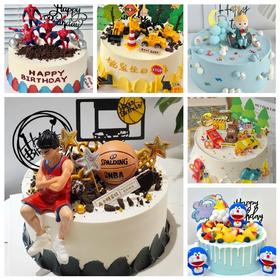 T【新款卡通创意男孩蛋糕】12选1