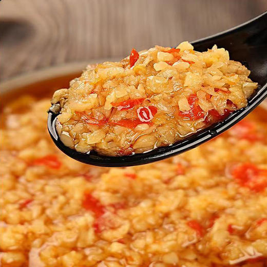 【一瓶正宗蒜蓉辣椒酱】200克辣酱翁蒜蓉辣酱香辣原味，真材实料酱心品质，拌饭拌面酱火锅酱蒜蓉零食酱调味酱QQ 商品图2