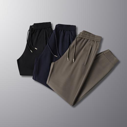 【DK】大依优型大码松紧腰直口束口休闲运动裤卫裤休闲裤加肥加大运动长裤胖子裤子 商品图6