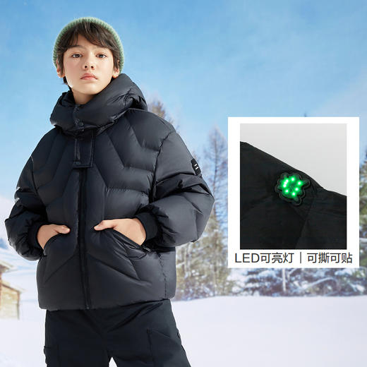 【CHENPENG联名】巴拉巴拉童装冬季羽绒服男童女童鹅绒保暖外套潮 商品图3