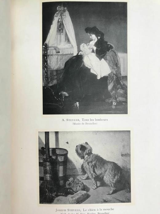 【法语】工坊特装本限量版！1906年 莱蒙尼尔《比利时美术史》 约百幅插图 真皮精装大16开 商品图14