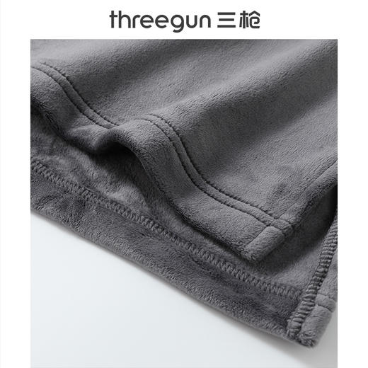 Threegun三枪 【婴儿绒】圆领男家居套-81987D011 商品图9
