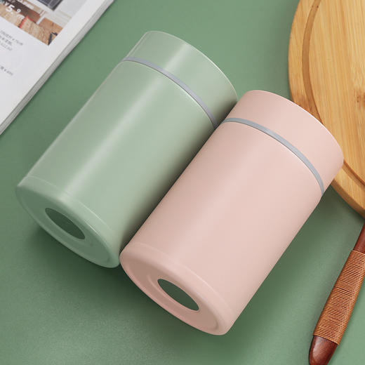 一杯多用【畅饮鲜活水！滋润一整天】260ml银耳闷烧杯不锈钢保温杯纯色轻盈焖烧杯 便携小巧可爱口袋杯，倒置不漏汤。ry 商品图1