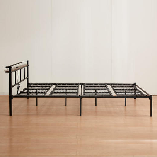 【家具】铁床 巴吉纳CN 黑色（需自行安装） 商品图4
