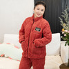 【159元1套】秋冬女士夹棉开衫家居服-2243236 商品缩略图0