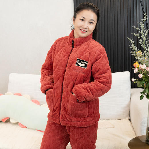 【159元1套】秋冬女士夹棉开衫家居服-2243236 商品图0