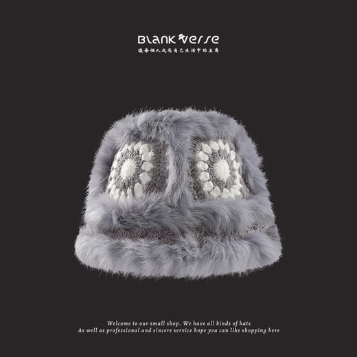 秋冬季【云朵毛绒帽】韩版保暖兔毛帽 日系大头围显脸小 毛茸茸盆帽  商品图10