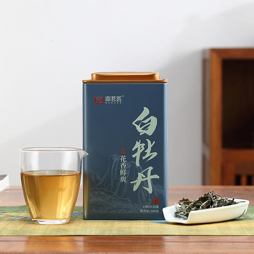 鼎茗荟丨白牡丹 福鼎白茶 一级 2024年原料 100g 商品图0