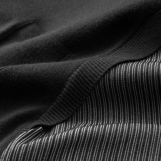 【假两件】【新款DPF】大依优型大码假两件长袖T恤圆领毛衫卫衣男装加肥加大体恤大号上衣胖子 商品图2