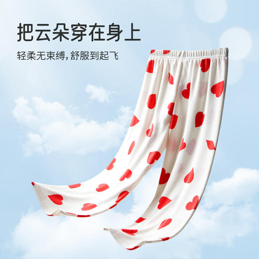 I'd爱帝儿童睡衣超柔软糯亲肤花纱长袖套装 商品图6