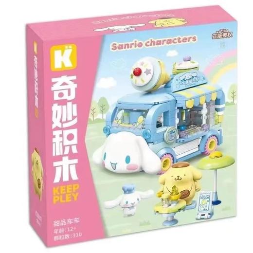 9楼 乐高  KeeppLey奇妙积木甜品车车现价99元 商品图0