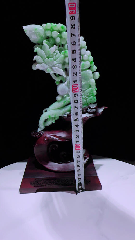 620439翡翠摆件【人生富贵】 商品图2