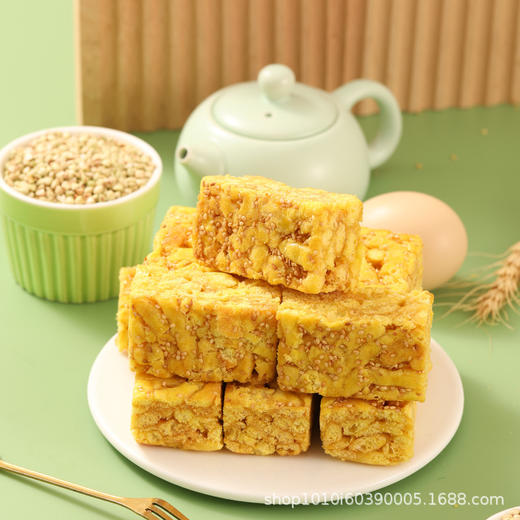 【不单独添加蔗糖！荞麦沙琪玛】甄选优质原料，轻烘慢焙出好味，分区控温，满满自然麦香，代餐零食健康糕点爆款饱腹食品L 商品图3