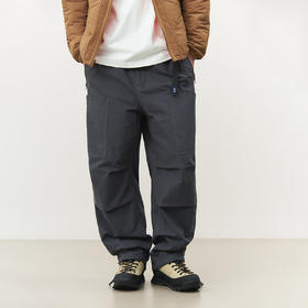 吃茶去chichaqu2024秋冬卡扣全棉伞兵裤工装复古宽松男女百搭男女