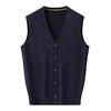 【100%羊毛】【新款DWP】大依优型大码V领针织开衫马甲背心休闲针织衫毛背心加肥加大上衣男士胖子大码毛衫t恤打底 商品缩略图2