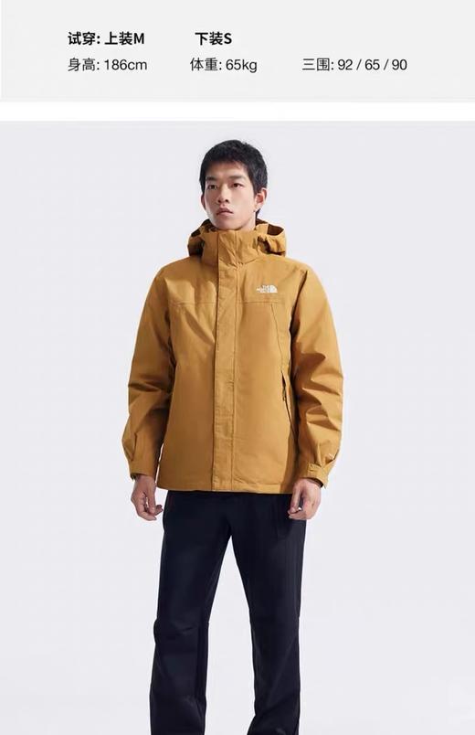 6楼The North Face北面冲锋衣羽绒服三合一吊牌价3398 商品图0