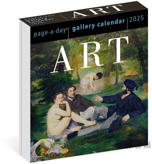 Art Page-A-Day Gallery Calendar 2025: The Next Best Thing to Exploring Your Favorite Museum / 2025日历 商品图0