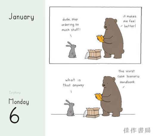 Little World of Liz Climo 2025 Daily Calendar / 莉兹·克里默的小世界 2025日历 商品图3