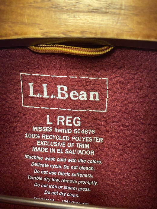 L.L.Bean 美国百年猎装品牌 抓绒 外套 _ODJK(L) 商品图2