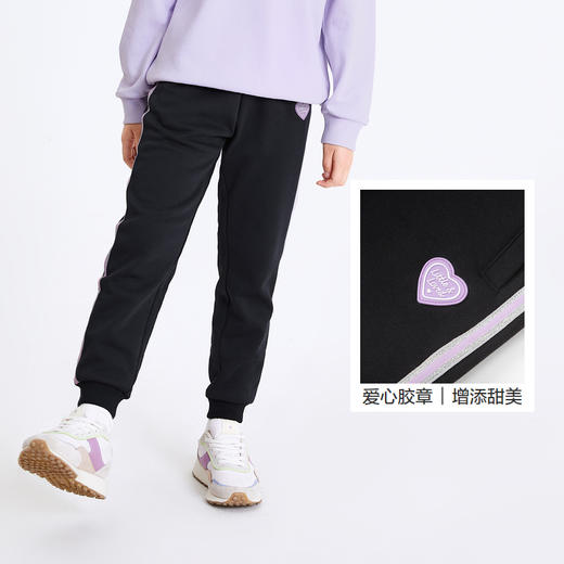 巴拉巴拉童装女童裤子冬装中大童加绒长裤保暖儿童休闲裤时尚运动 商品图3