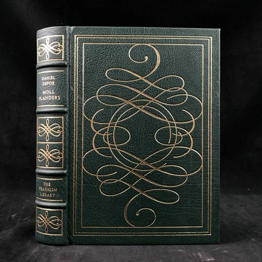 限量版！笛福《摩尔·弗兰德斯》 配多幅经典插图 豪华皮装大32开 商品图0