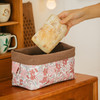 繁花系列面包筐布艺零食收纳筐杂物篮子 商品缩略图1