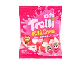 口力粒粒Q（凝胶糖果）草莓味60g/袋