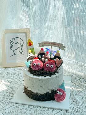 奥利奥可爱大眼仔蛋糕