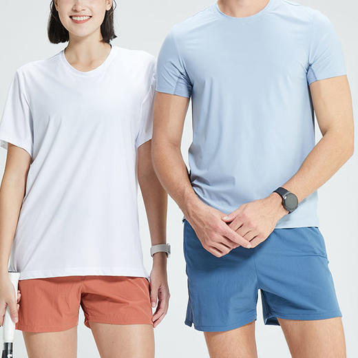 跃牌【跃LEAP-ACTIVE】系列 运动速干凉感短袖运动T恤上衣4111001 商品图3