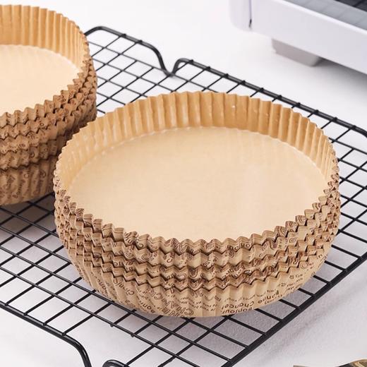 4寸/6寸/8寸 一次性披萨纸托 淋膜原色字母纸盘 烘焙烤箱空气炸锅薯条鸡翅纸托 商品图2