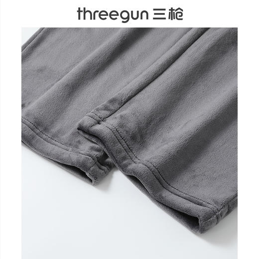 Threegun三枪 【婴儿绒】圆领男家居套-81987D011 商品图12